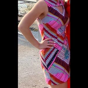 Multi color mini dress. Light and comfortable. Perfect for summer!